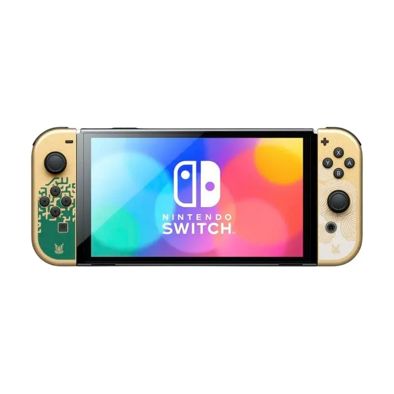 NS Switch OLED主機-薩爾達傳說王國之淚OLED-ZELDAKINGDOM｜全國電子