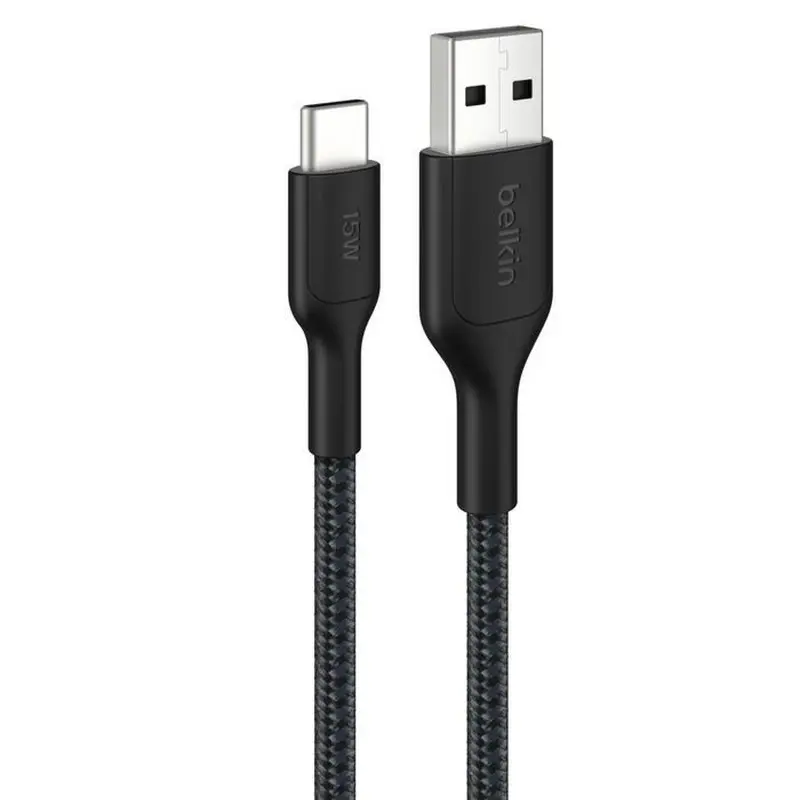 Belkin USB-C對USB-A環保傳輸線【黑】  CAB022FQ1MBK