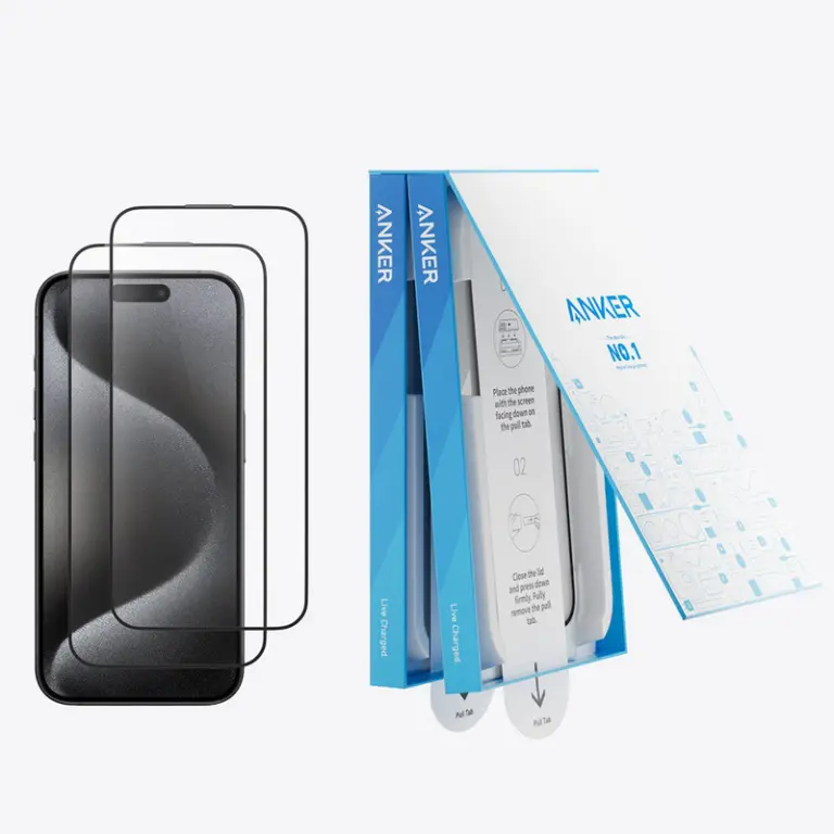 ANKER iPhone 16 Pro Max特種鋼化玻璃透明保護貼  A720C00C_A