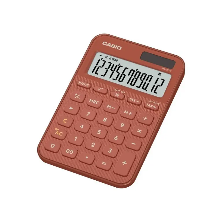 CASIO糖果計算機赤朱紅MS-20YC-RD MS-20YC-RD｜全國電子｜最安心的配送