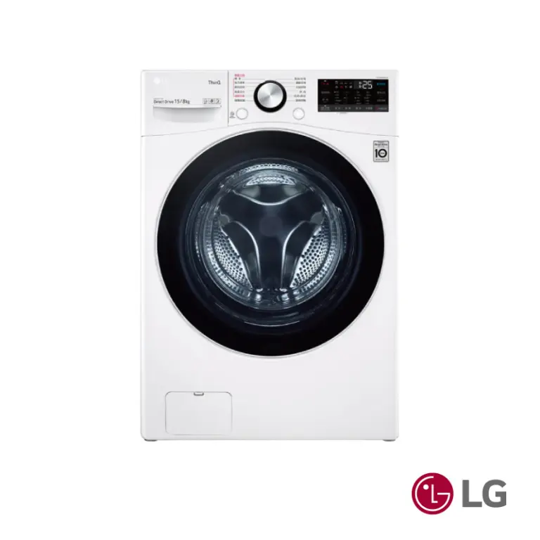 LG 15KG 蒸氣洗脫烘滾筒洗衣機  WD-S15TBD