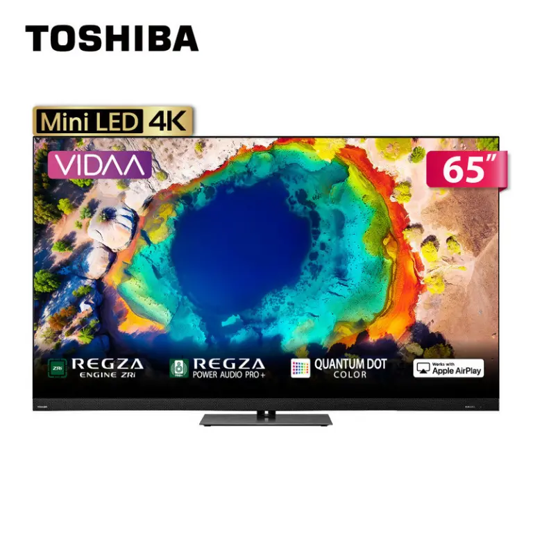 TOSHIBA REGZA 65型4K Mini LED顯示器65Z870NP｜全國電子｜最安心的