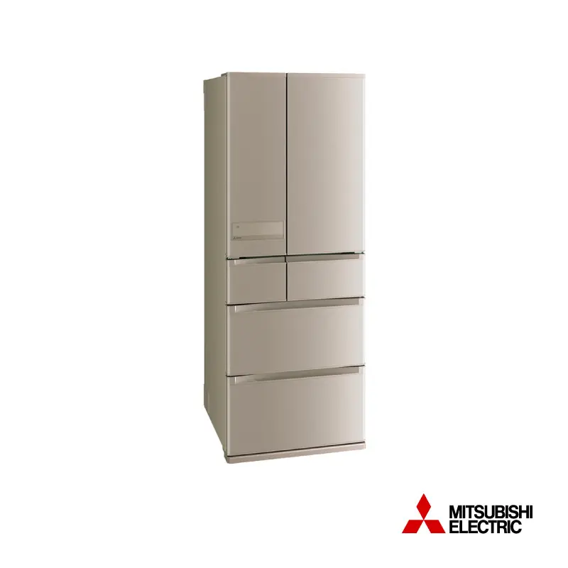 三菱電機605L極纖日製六門冰箱-金MR-JX61C-N-C1｜全國電子｜最安心的