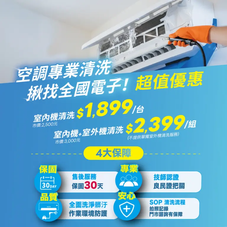全國空調清洗-室外機  ACUUC-001