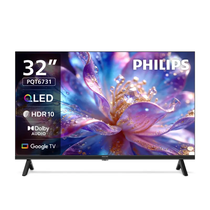 PHILIPS 32型QLED Google TV顯示器32PQT6731/96｜全國電子｜最安心的
