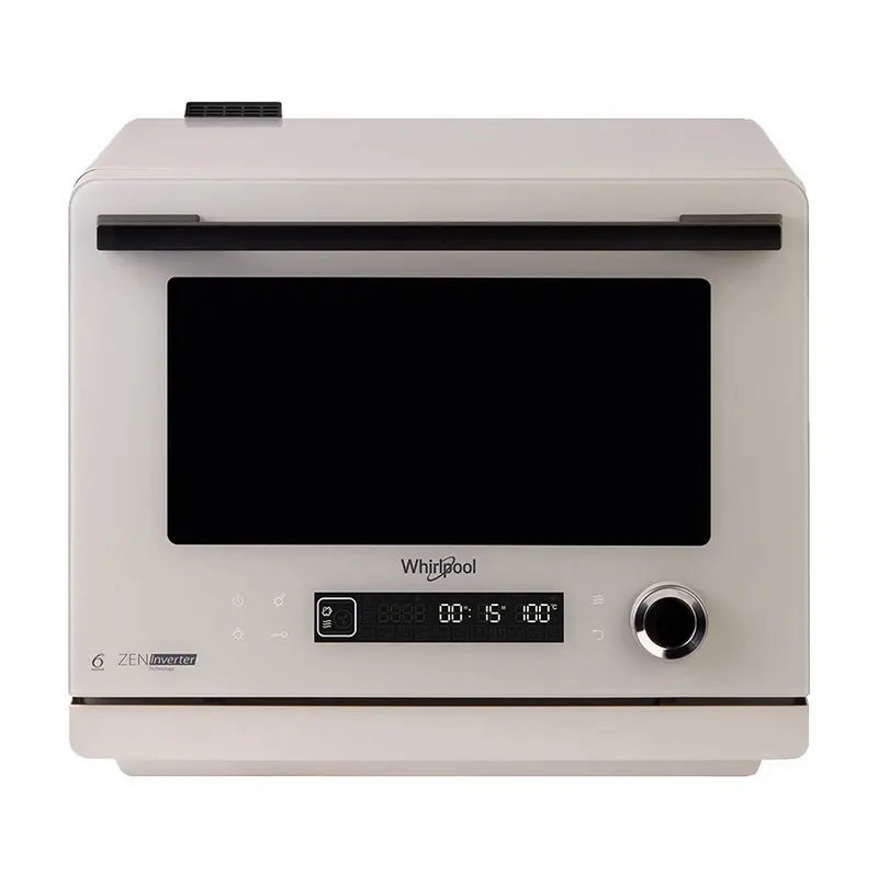 Whirlpool 26L 8合1變頻氣炸蒸烤微波爐(雲霧白)  MWP269TMT