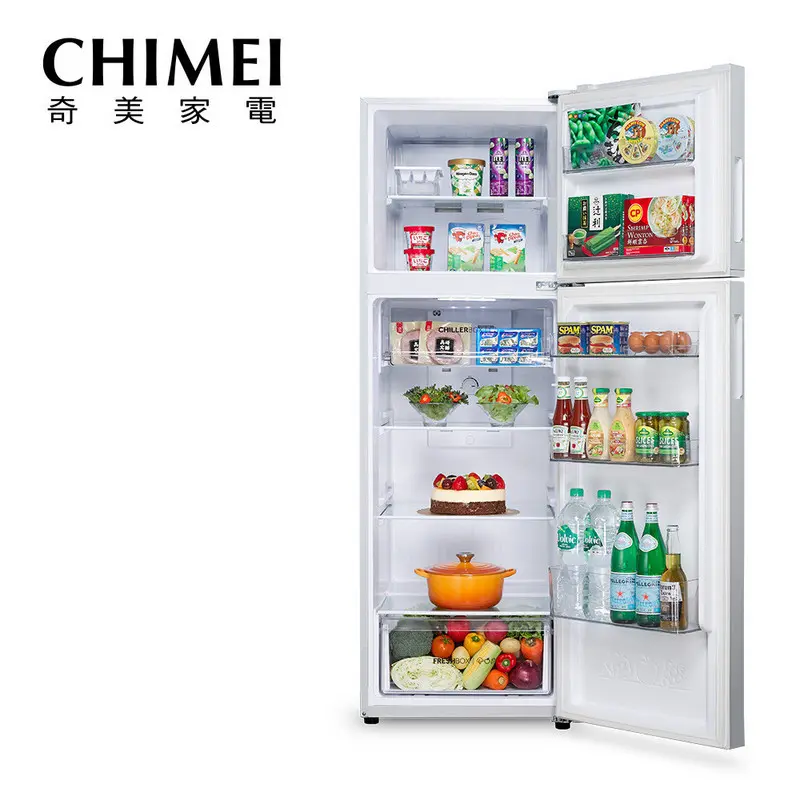 奇美292L變頻雙門冰箱UR-A298VB｜全國電子｜最安心的配送、安裝、服務