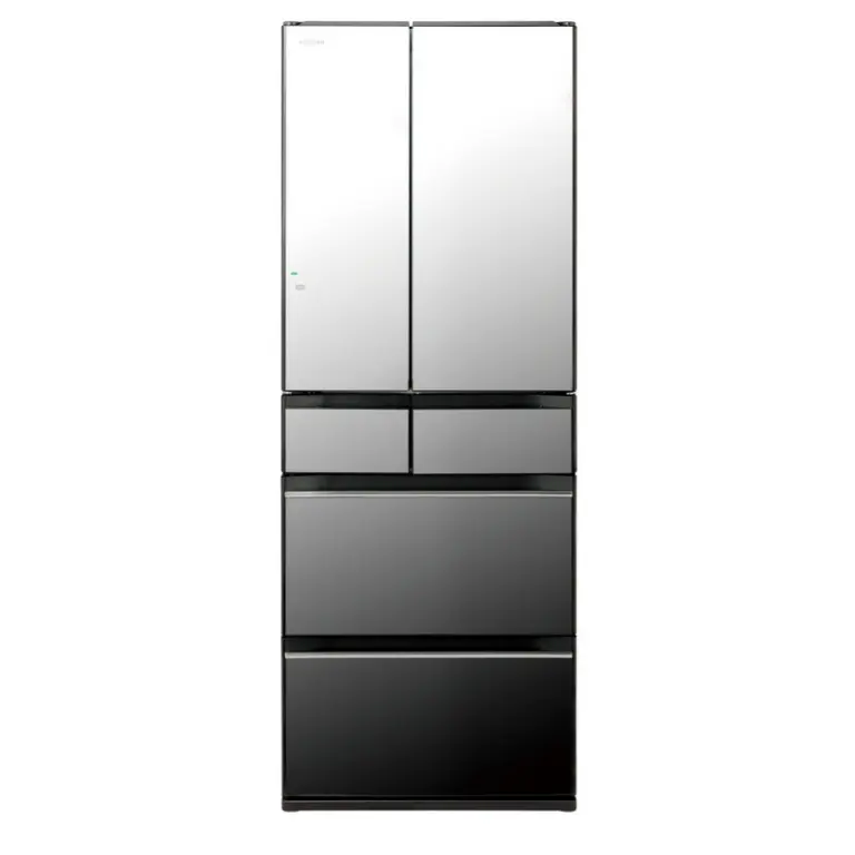 A5AJ58 翌日到着可能　日立　自動製氷機能付　265L 日立537L日本原裝六門玻璃面板變頻冰箱-琉璃鏡RHW540YJX｜全國電子｜最