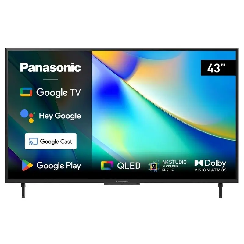 Panasonic 43型QLED 4K六原色智慧顯示器TN-43W83CGT｜全國電子｜最安心