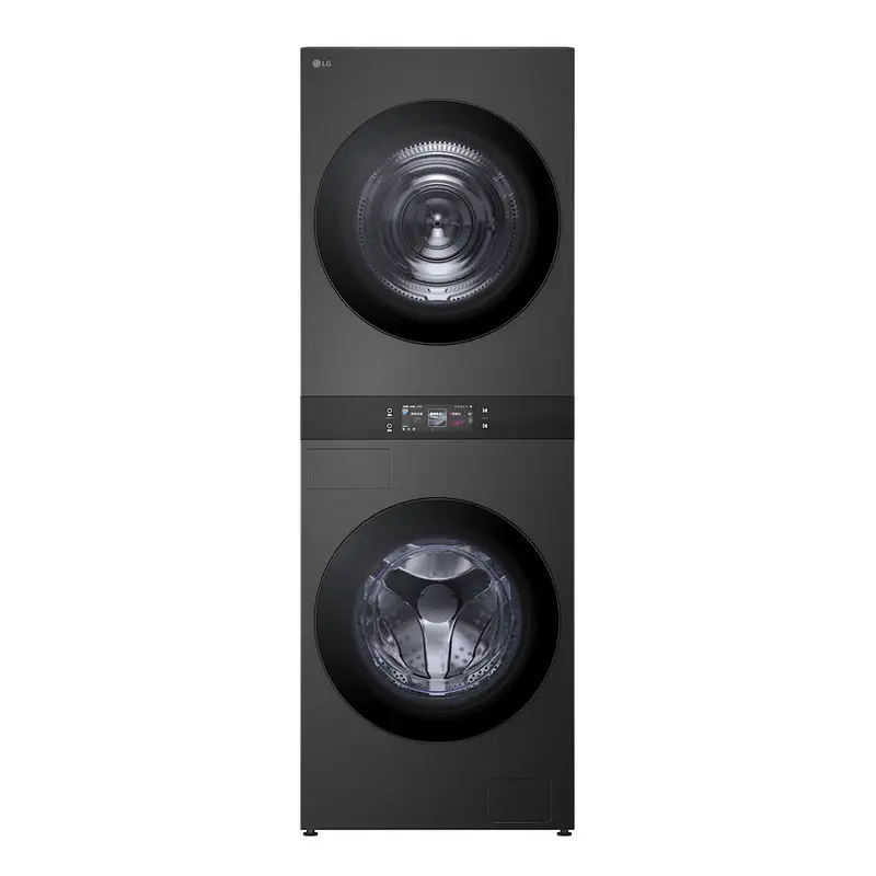 (預購) LG 18kg+18kg AI智控洗乾衣機 - 亮黑  WD-S1818PB