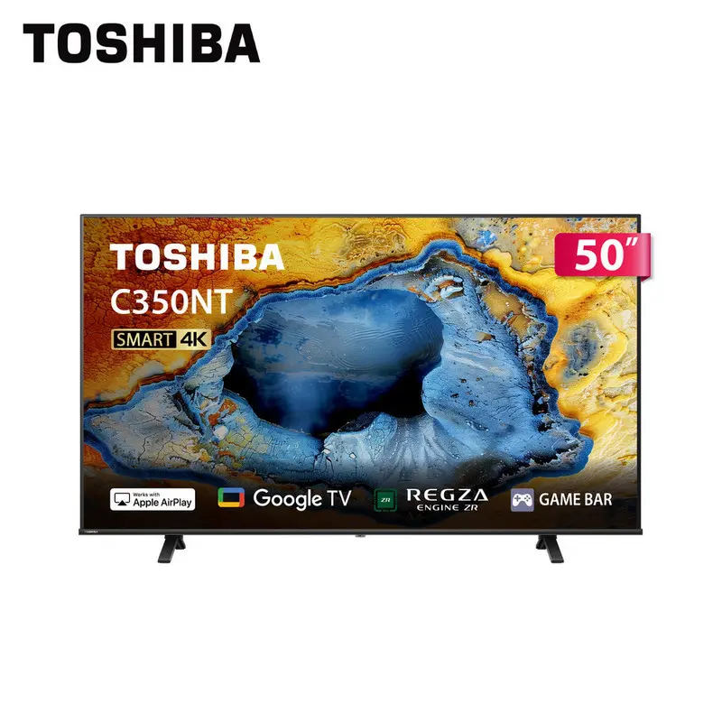 TOSHIBA REGZA 50型4K Google TV顯示器  50C350NT