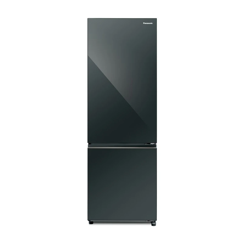 Panasonic 325L二門無邊框鏡面玻璃冰箱-黑  NR-B331VG-X1