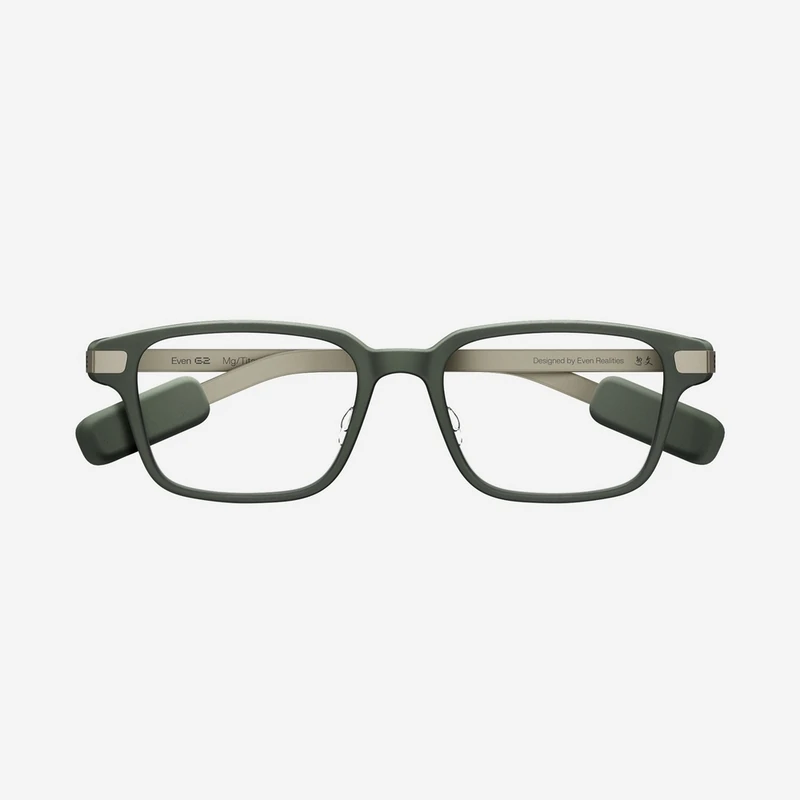 Even G2 B 方框智慧眼鏡(平光)-綠色(預購)  ER-G2BGLAS-GN