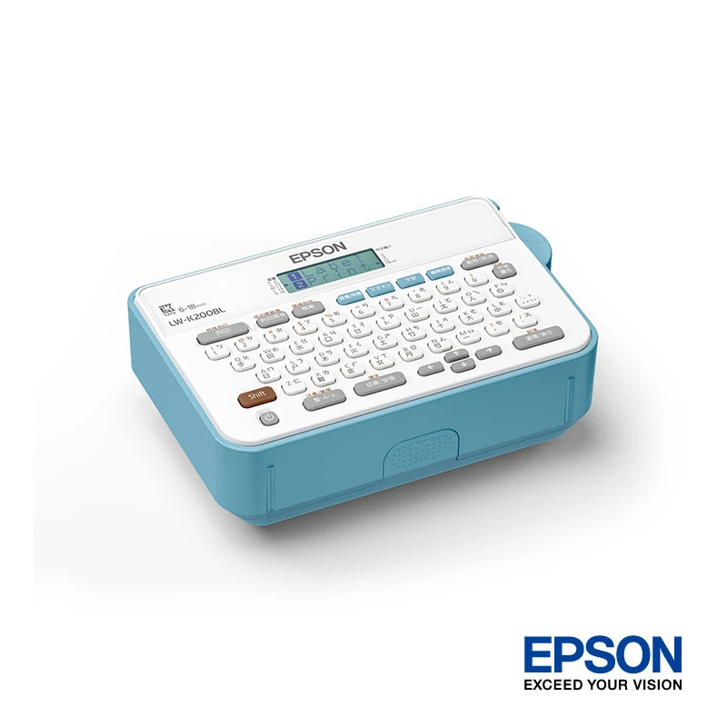 EPSON LW-K200BL海洋風輕巧經典款標籤機  LW-K200BL