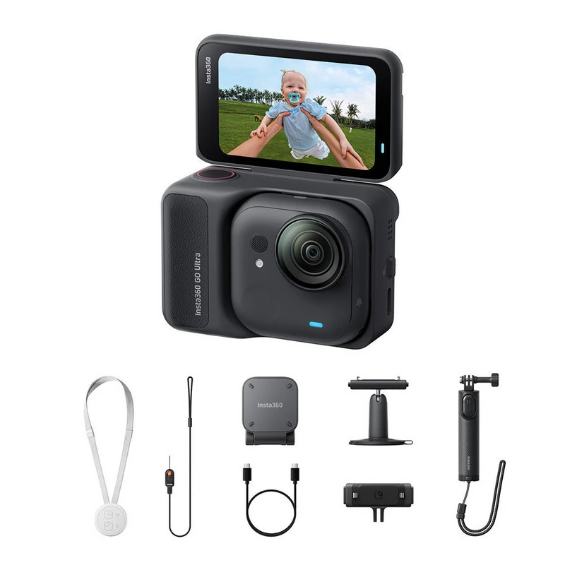Insta360 GO ULTRA 人氣套裝(午夜黑)  170920013U